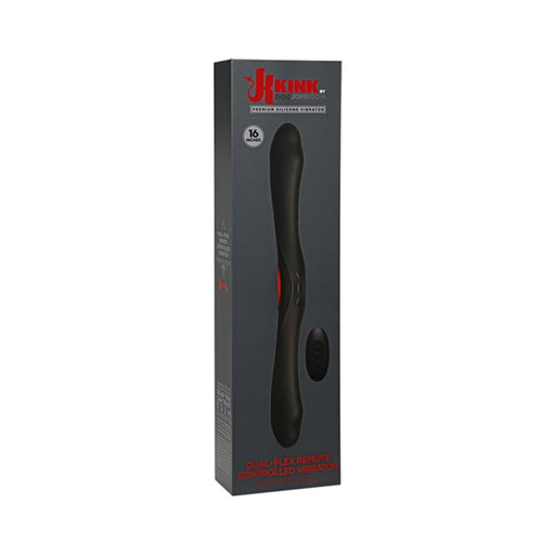 Kink Dual Flex Vibrator Wireless Remote Black | SexToy.com