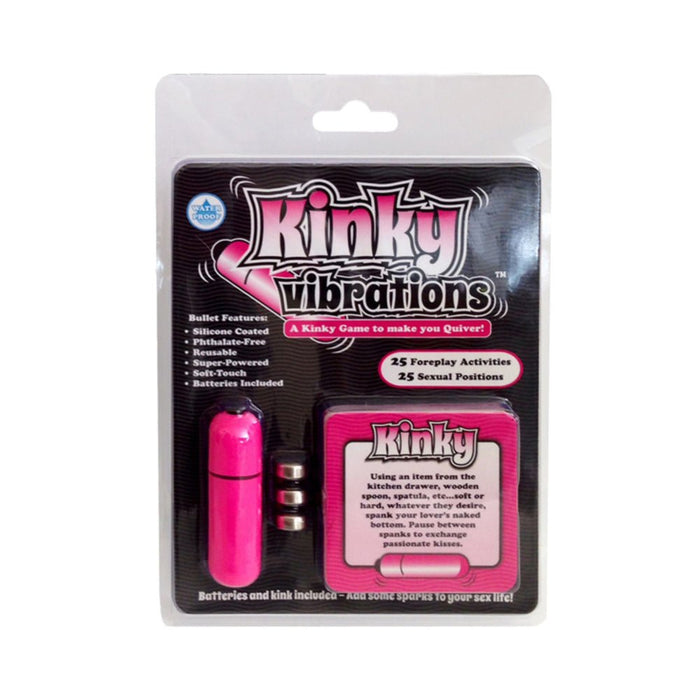 Kinky Vibrations Game with Bullet Vibrator | SexToy.com