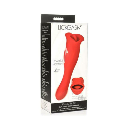 Kiss And Tell Pro Dual-ended Kissing Vibrator - SexToy.com