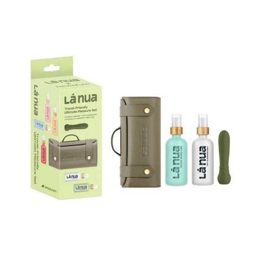 La Nua Gift Bag 1 Ultra Bullet + 100ml Mist Toy Cleaner + 100ml Unflavored Water-based Lube - SexToy.com
