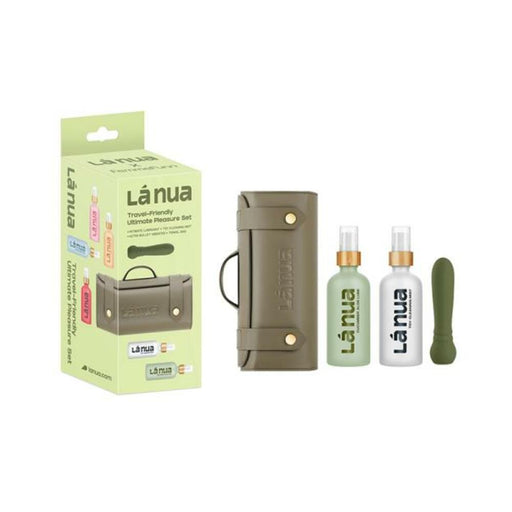 La Nua Gift Bag 5 Ultra Bullet + 100ml Mist Toy Cleaner + 100ml Cucumber Aloe Lube - SexToy.com