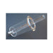 Clear cylindrical device with a central rod and safety valve, designed for advanced personal use.