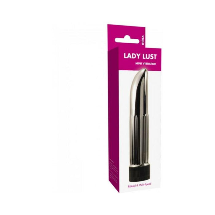 Lady Lust Mini Vibe Silver Minx - SexToy.com