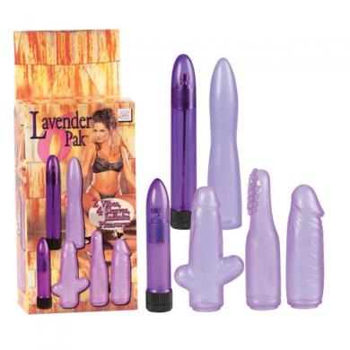 Lavender 6 Pack 2 Vibes 4 Sleeves - Purple | SexToy.com