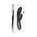Le Wand Blend double-motor black rabbit vibrator shown in its white retail packaging box.