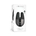 Le Wand Double Vibe rechargeable black vibrator with twin motors shown on white retail packaging box.