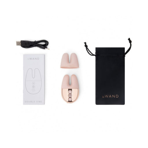 Le Wand Double Vibe Rose Gold - SexToy.com