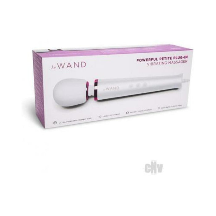 Le Wand Powerful Petite Plug-in White - SexToy.com