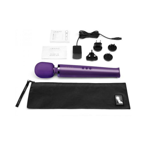 Le Wand Rechargeable Vibrating Massager Purple | SexToy.com