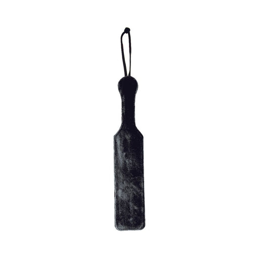 Leather Paddle With Black Fur | SexToy.com