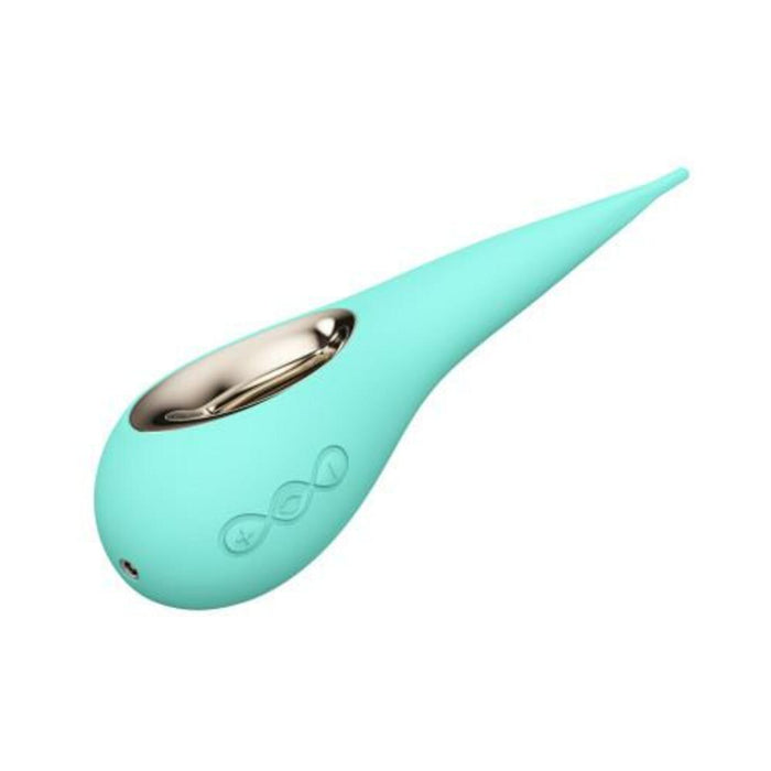 Lelo Dot Elliptical Clitoral Stimulator Aqua | SexToy.com
