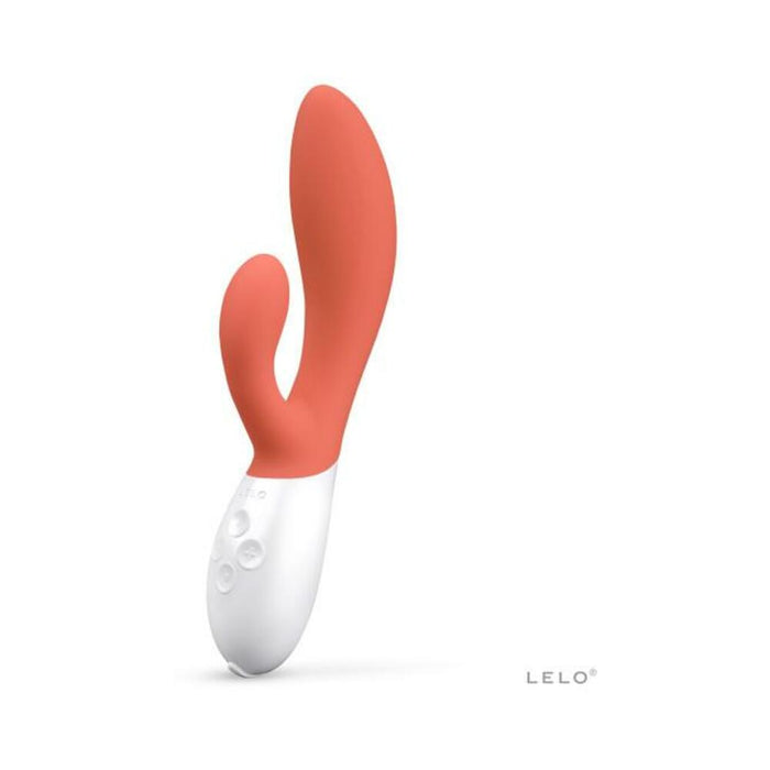 Lelo Ina 3 Dual Stimulator Coral Red | SexToy.com