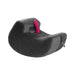 Black Liberator Pulse Toy Mount with soft microvelvet cover and two pockets, shown with a pink insertable toy.