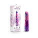 Limited Addiction Entangle Power Vibe in lilac with a marbled pink and purple design next to its matching packaging box.