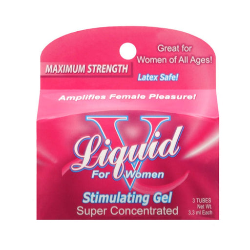 Liquid V  Stimulating Gel For Women 3 Tubes | SexToy.com