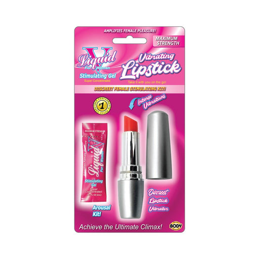 Liquid V Vibrating Lipstick Kit | SexToy.com