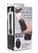 Packaging box of Loadz 8.5 inch dark vibrating squirting dildo with remote control and product features.