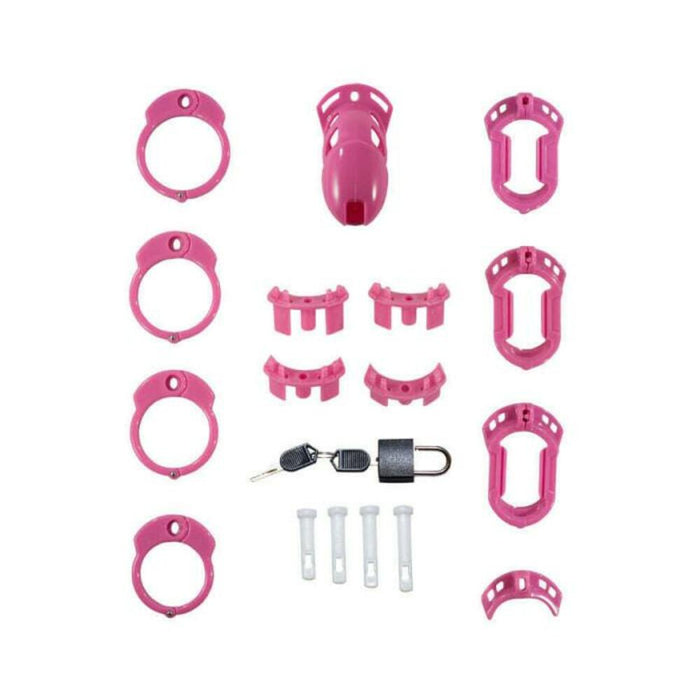 Locked In Lust The Vice Standard Pink Chastity Device - SexToy.com