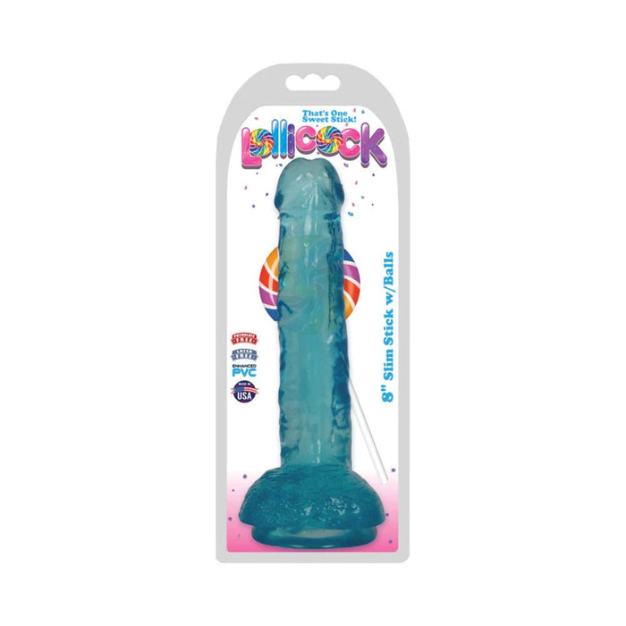 Lollicock Slim Stick W/balls 8in - SexToy.com