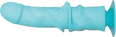 Love Large Real Feel Dual Layer Dildo Blue | SexToy.com