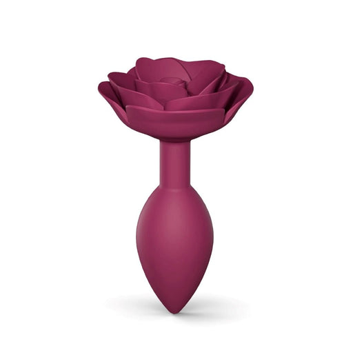 Love To Love Open Roses Anal Plug Medium Plum Star | SexToy.com