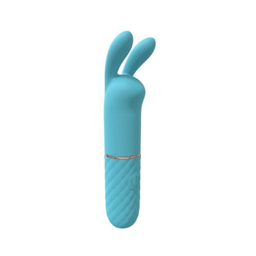 Loveline Dona 10 Speed Vibrating Mini-rabbit Silicone Rechargeable Waterproof Blue - SexToy.com
