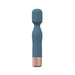 Loveline Glamour 10 Speed Mini-wand Silicone Rechargeable Waterproof Blue/grey - SexToy.com