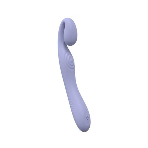Loveline Obsession 10 Speed Dual Motor Vibe Sealed Silicone Rechargeable Submersible Lavender - SexToy.com