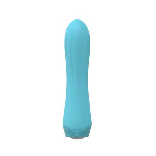 Loveline Serenade 10 Speed Vibe Silicone Rechargeable Waterproof Blue - SexToy.com