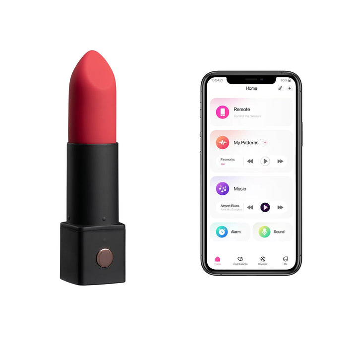Lovense Exomoon App-compatible Lipstick Vibrator | SexToy.com