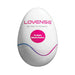 White egg-shaped Lovense Kraken Masturbator with pink and purple wave design on packaging.