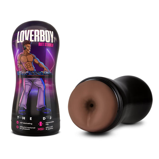 Loverboy The Dj Self-lubricating Anal Stroker Brown - SexToy.com