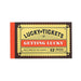 Pack of 12 playful gift coupons titled Lucky Tickets for Getting Lucky with vintage-style design and foil accents.