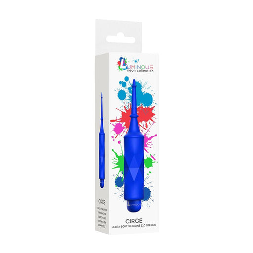 Luminous Circe Abs Bullet With Silicone Sleeve 10-Speeds Royal Blue - SexToy.com