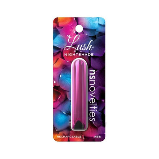 Lush Nightshade Rechargeable Bullet Vibrator - Pink | SexToy.com