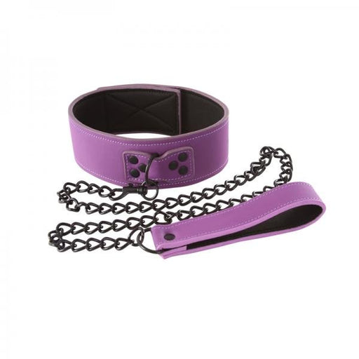 Lust Bondage Collar Purple | SexToy.com