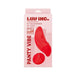 Luv Inc Pv72 Panty Vibe in red with wireless remote control shown on pink packaging.