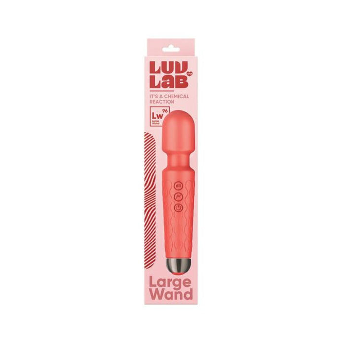Luv Lab Lw96 Large Wand Silicone Coral | SexToy.com