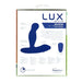 Lux Active Revolve 4.5 In. Rotating And Vibrating Silicone Massager Black - SexToy.com