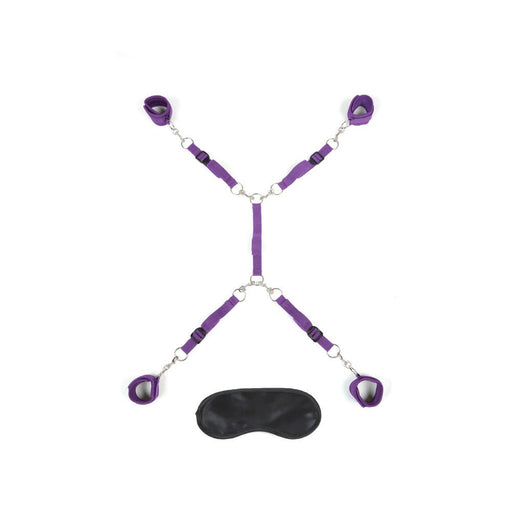 Lux Fetish 7pc Bed Spreader Purple - SexToy.com