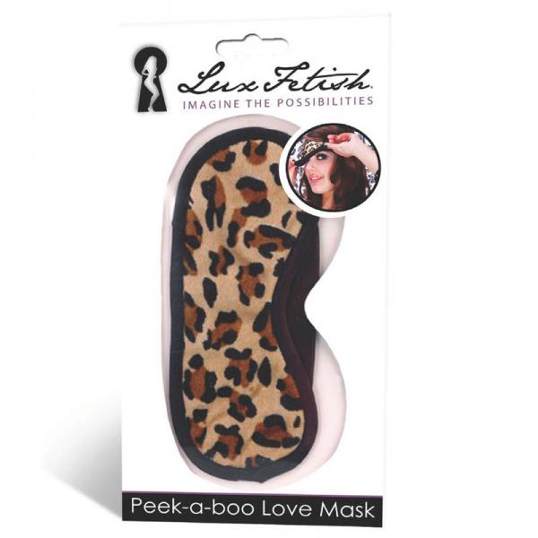 Lux Fetish Peek-A-Boo Love Mask O/S | SexToy.com