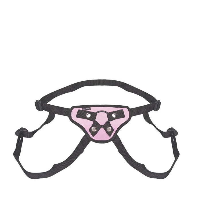 Lux Fetish Pretty In Pink Strap On Harness - SexToy.com