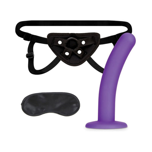Lux Fetish Strap-on Harness 5 In. Dildo Set - SexToy.com