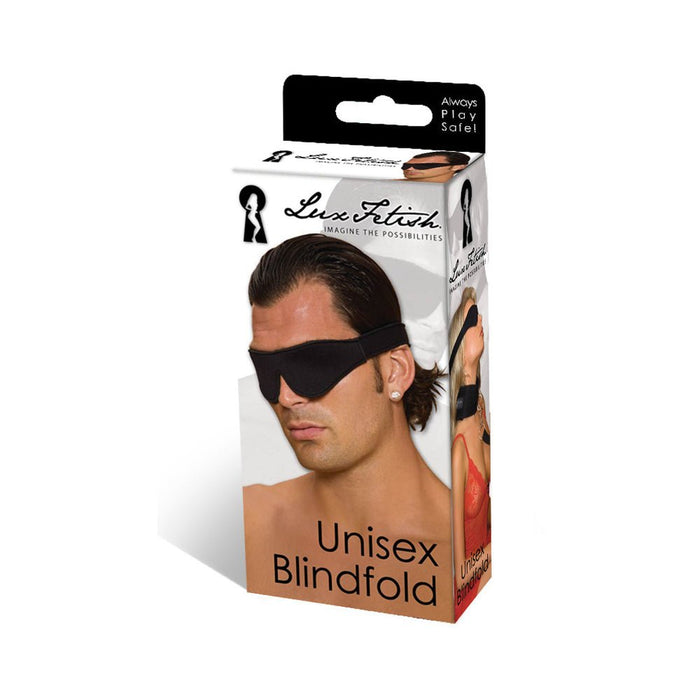 Lux Fetish Unisex Blindfold Black | SexToy.com