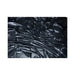 California King size black vinyl bed sheet with a glossy finish, shown spread out with natural folds and creases.