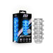 M For Men Soft And Wet Orb Reversible Stroker in frosted translucent material with textured nodules and packaging.