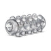 Frosted translucent M For Men Soft And Wet Orb reversible stroker with textured nodules for varied sensations.
