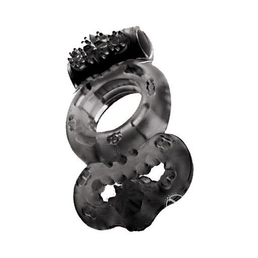 Macho: Vibrating Double Ring (black) | SexToy.com
