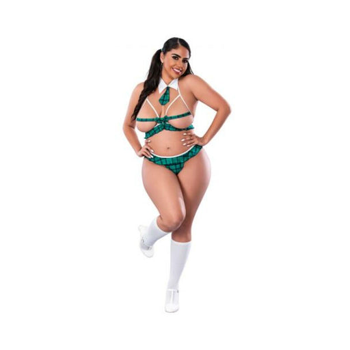 Magic Silk Dress Up Private Lessons Costume Teal Queen Size - SexToy.com