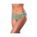 Magic Silk Soft Petals Crotchless Panty Aqua S/m - SexToy.com